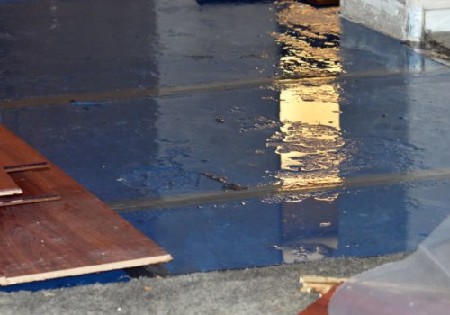 Why is the epoxy great for flood repairs?